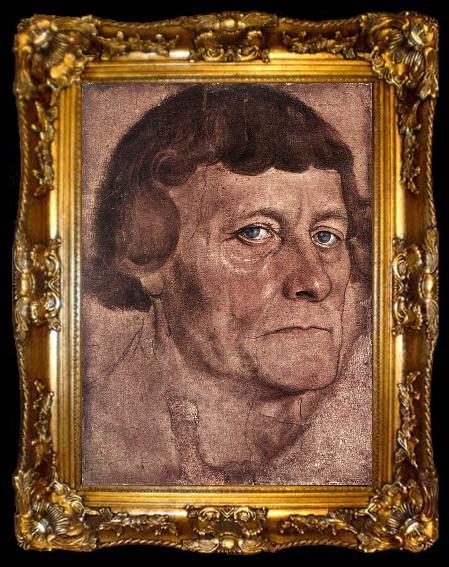 framed  CRANACH, Lucas the Elder Portrait of a Man dfg, ta009-2